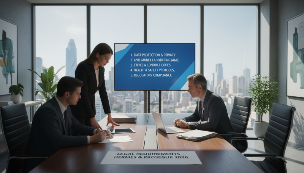 Requisitos legales para trabajar en Hermes y Prosegur Requisitos legales para trabajar en Hermes y Prosegur