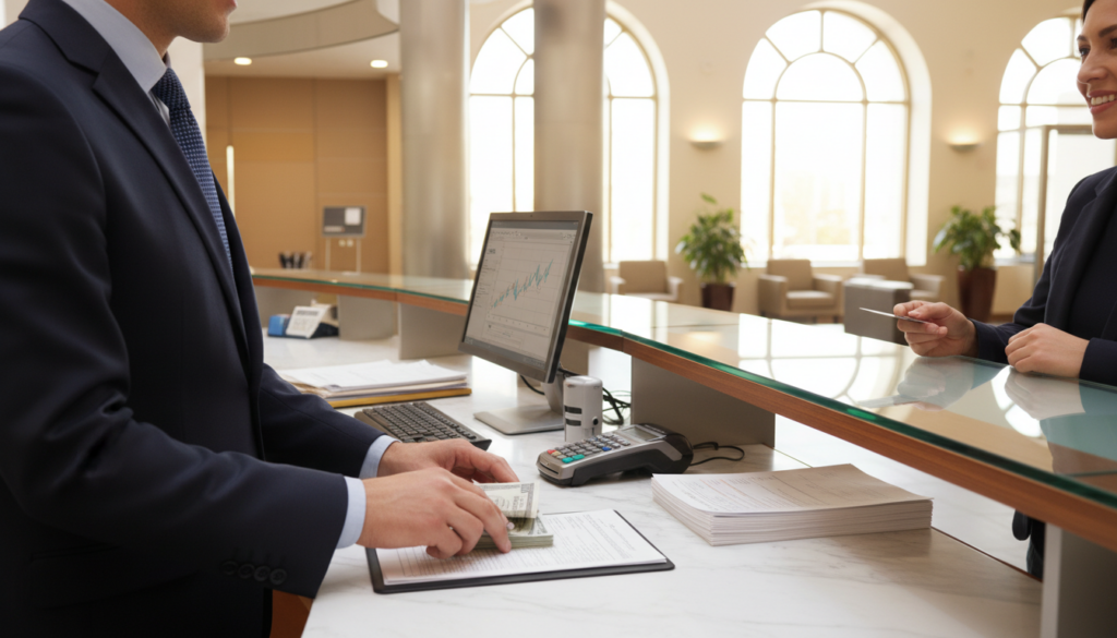 requisitos cajero bancario