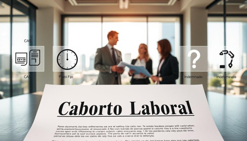 tipos contratos trabajo perú